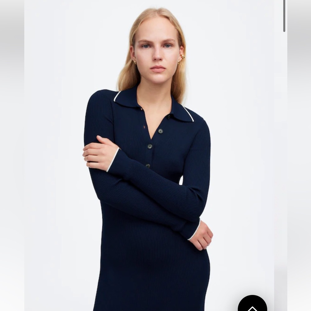 Madewell Ribbed Midi Dress